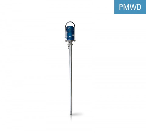 Pompe à vis pour liquides denses PMWD pour le pompage de liquide fluide et dense de viscosité variée: crèmes, gels, peinture etc.