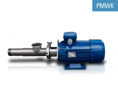 Pompa scurta pentru fluide dense PMWK este utilizată pentru pomparea de fluide dense și subțiri de diferite vâscozități, neutre și agresive, de exemplu: creme, geluri, vopsele.